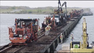 Lake Pontchartrain Crosstie Replacement Project [upl. by Aiouqahs208]