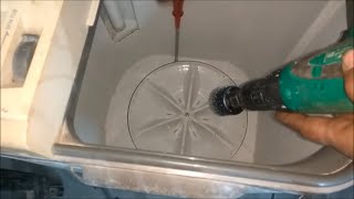 Tips amp Tricks To Remove Jammed Washing Machine Pulsator [upl. by Acinej260]