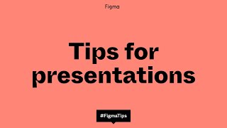 Tips for presentations [upl. by Friedrick]